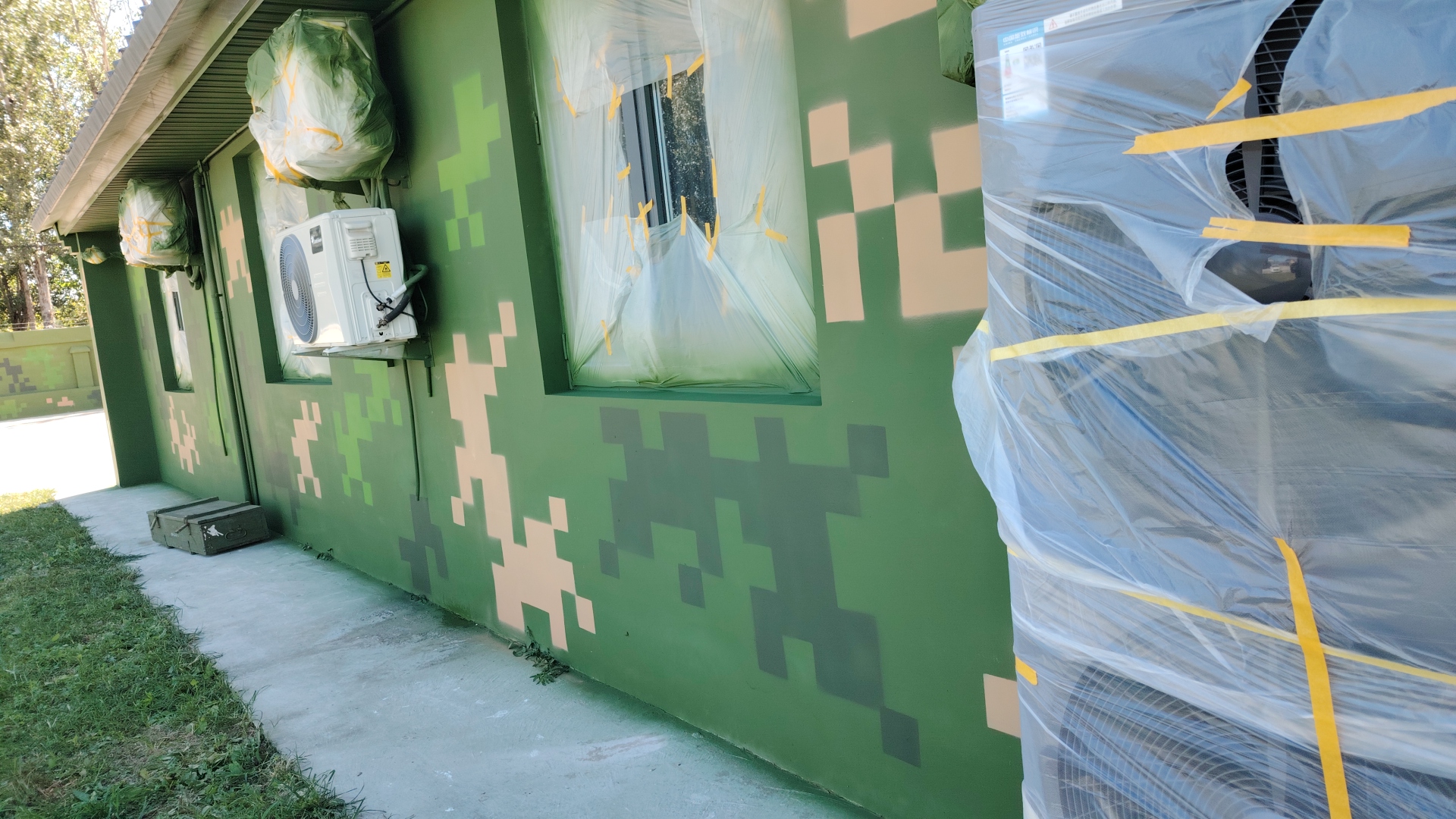 黔南外墙迷彩漆施工多少钱 伪装迷彩漆  